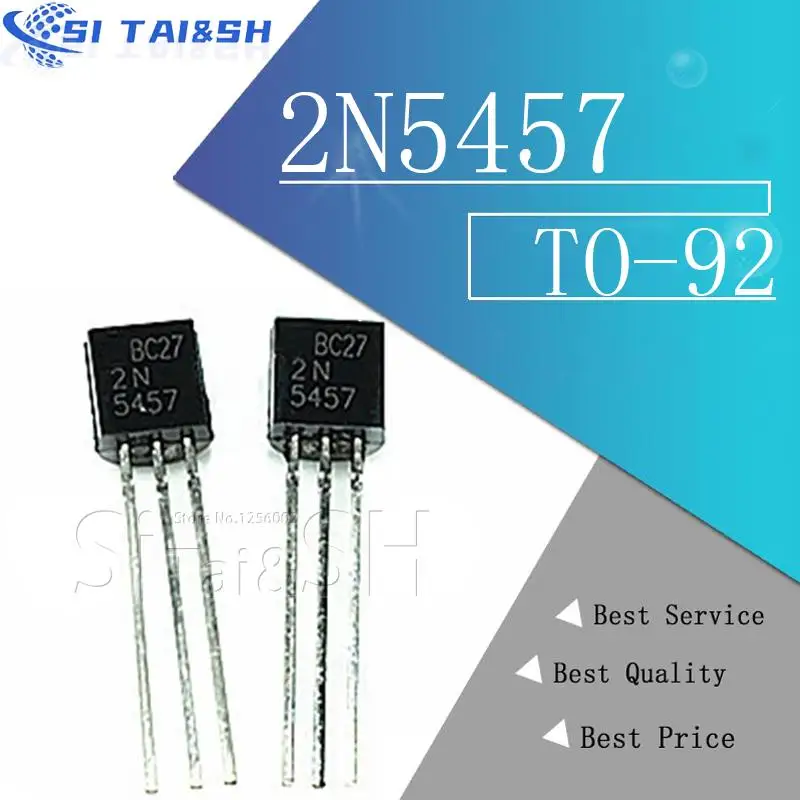 10 шт./лот 2N5457 TO-92 5457 TO92 транзистор