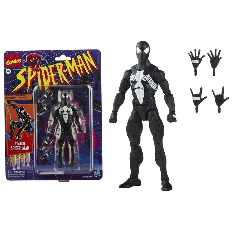 20cm Anime Marvel Legends Figure Venom Action Figure Spiderman Model Toy Venom Figuras Collectible Ornaments Gifts For Children images - 6