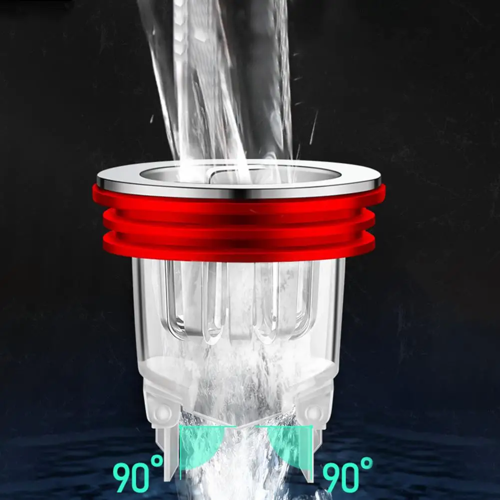 Сливной фильтр в пол защита от возврата воды пробка для волос устойчивая к запаху