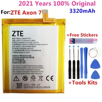 2021 100 original new li3931t44p8h756346 for zte axon 7 5 5inch a2017 battery 3320mah with tracking number batteriestools