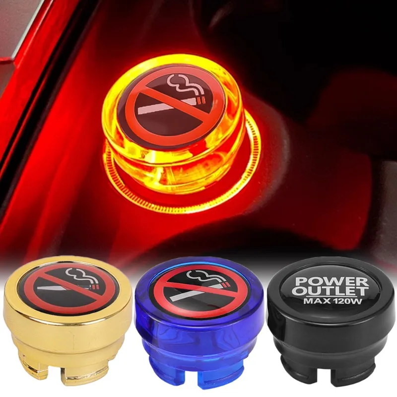 

Car Cigarette Lighters Dust Plugs Decorative Cover Charging Cigar Lighter Anti Miscontact Protective Plug Dust Covers