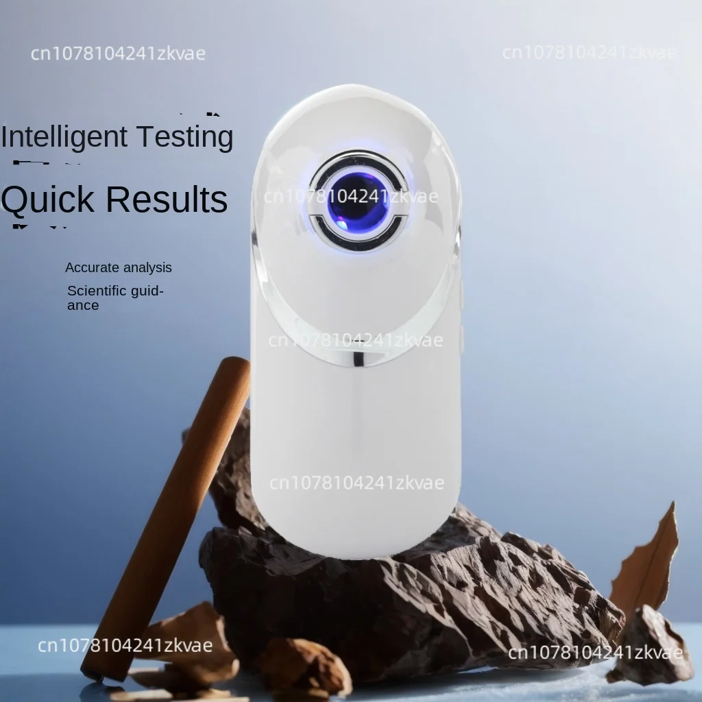 Портативный анализатор кожи ETM7 портативный цифровой детектор волос для лица