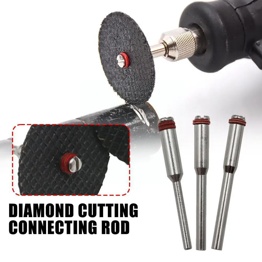 

Diamond Small Cutting Piece Miniature Clamping Connecting Lever Polishing Wheel Mandrel Cutting Wheel Holder For Rotary A6D2