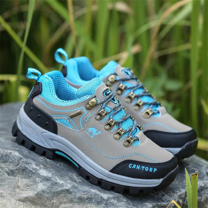 Brand Hiking Shoes Men Breathable Travel Camping Shoes Men Outdoor Low top Trekking Sneakers Women Mountain Sports Shoe Big Size