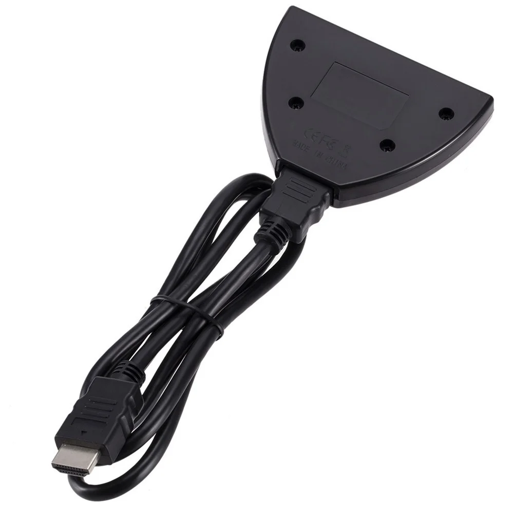 PzzPss 4K HDMI переключатель * 2K 3D Mini 3 порта сплиттер в 1 порт концентратор для DVD HDTV