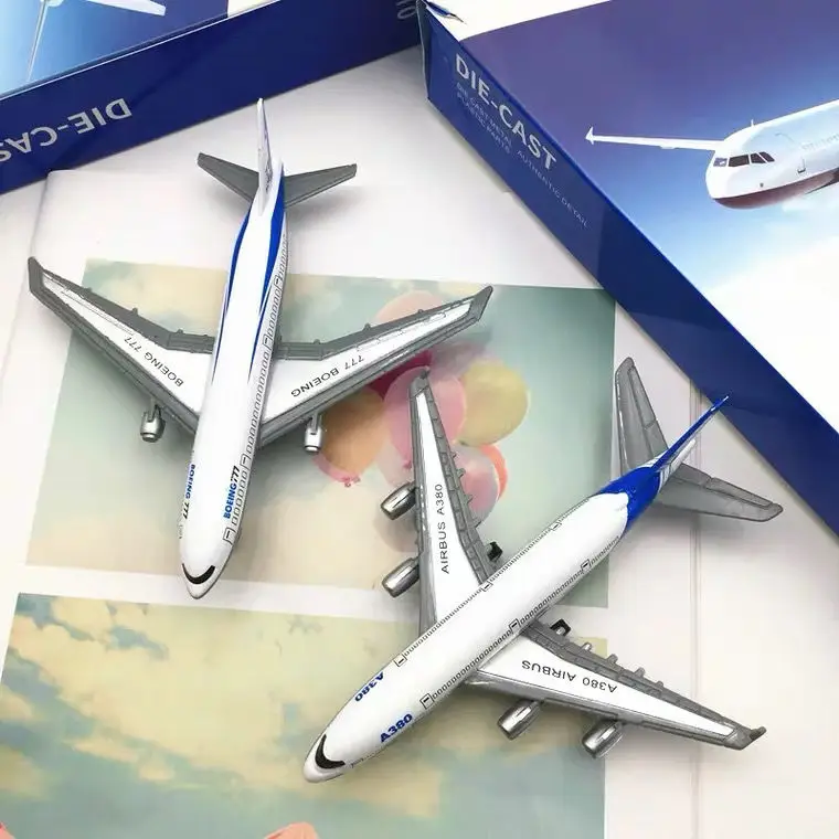 

Two Loaded Simulation Alloy Pull Back Airplane Model Toys