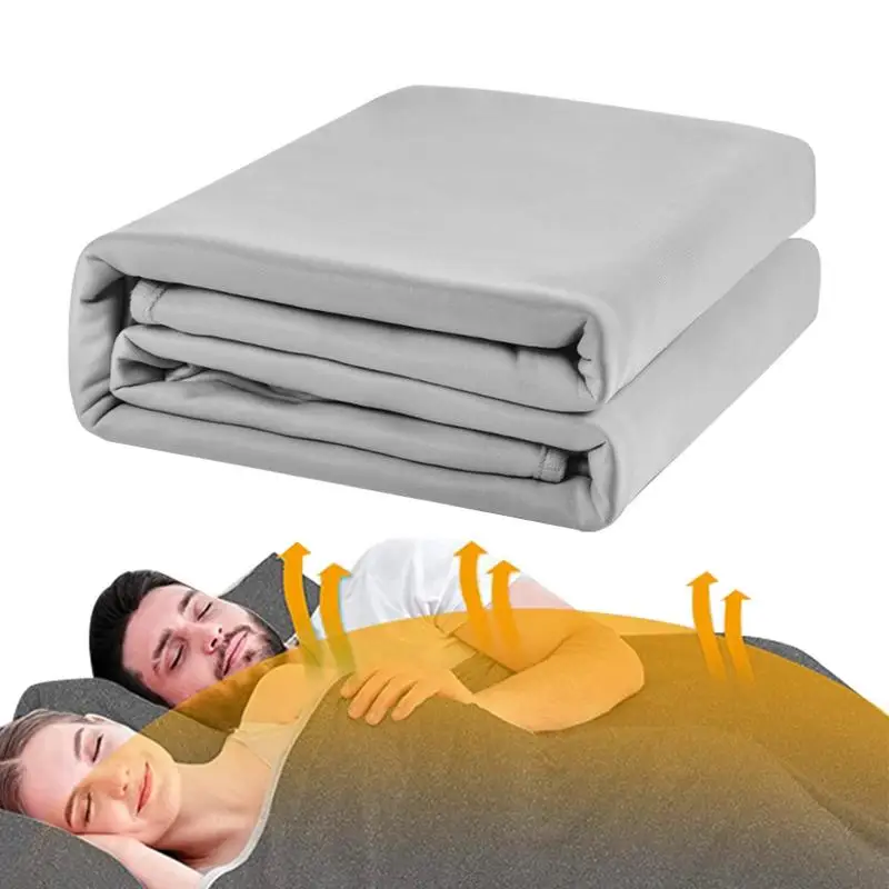 

Cooling Blanket Cold Blankets For Sleeping Nap Blanket With Good Ventilation Keep Cool In Travel Children's Room Car Or Airplane