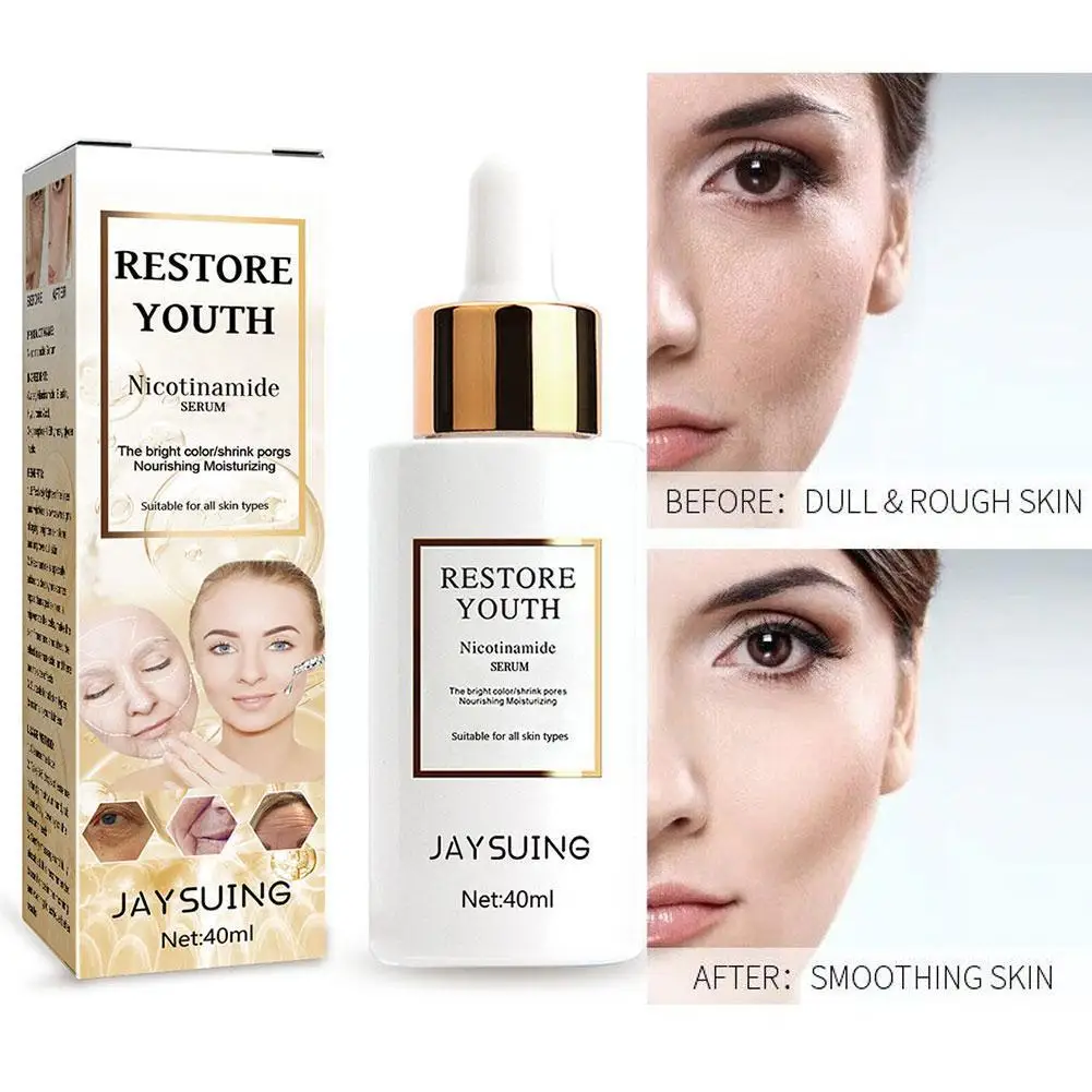 

Увлажняющая сыворотка для лица, увлажнение, осветление пор, укрепляющий уход, глубокая Корейская эссенция, увлажняющий Ниацинамид Fac T8P8