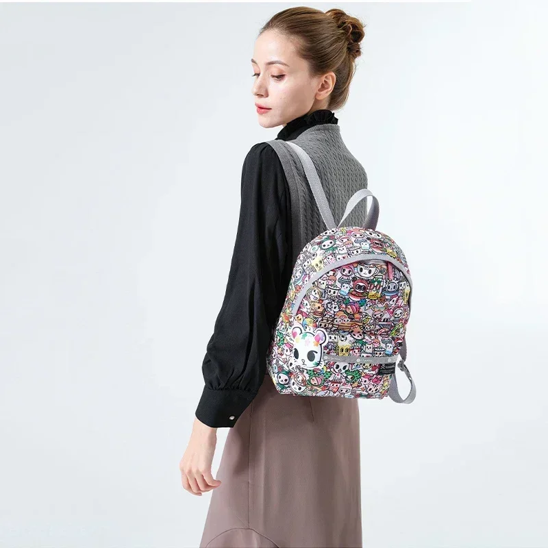 Рюкзак Lesportsacs Snoopy повседневная дорожная сумка для девочек с героями мультфильмов