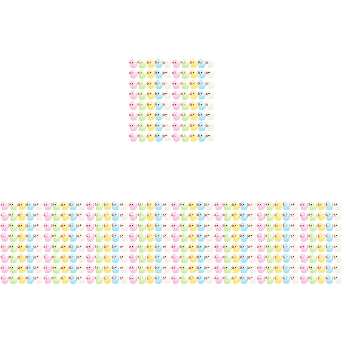 

Mini Duck Statue Garden Miniature Ornament Figurines Decor Decoration Resin Decors