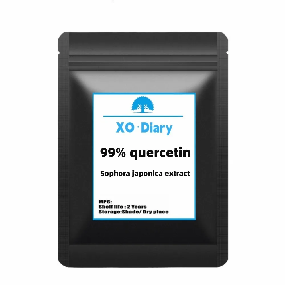 

99% quercetin powder, organic Sophora japonica extract, anti-cancer. High quality, ISO certification, free delivery