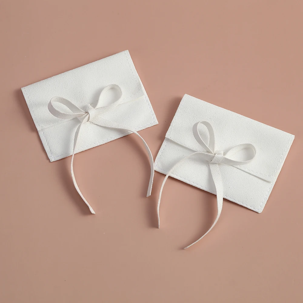 

Белая сумка из микрофибры, маленькие мешочки для упаковки ювелирных изделий, сережек, ожерелий, рождественских подарков, свадебных подарко...