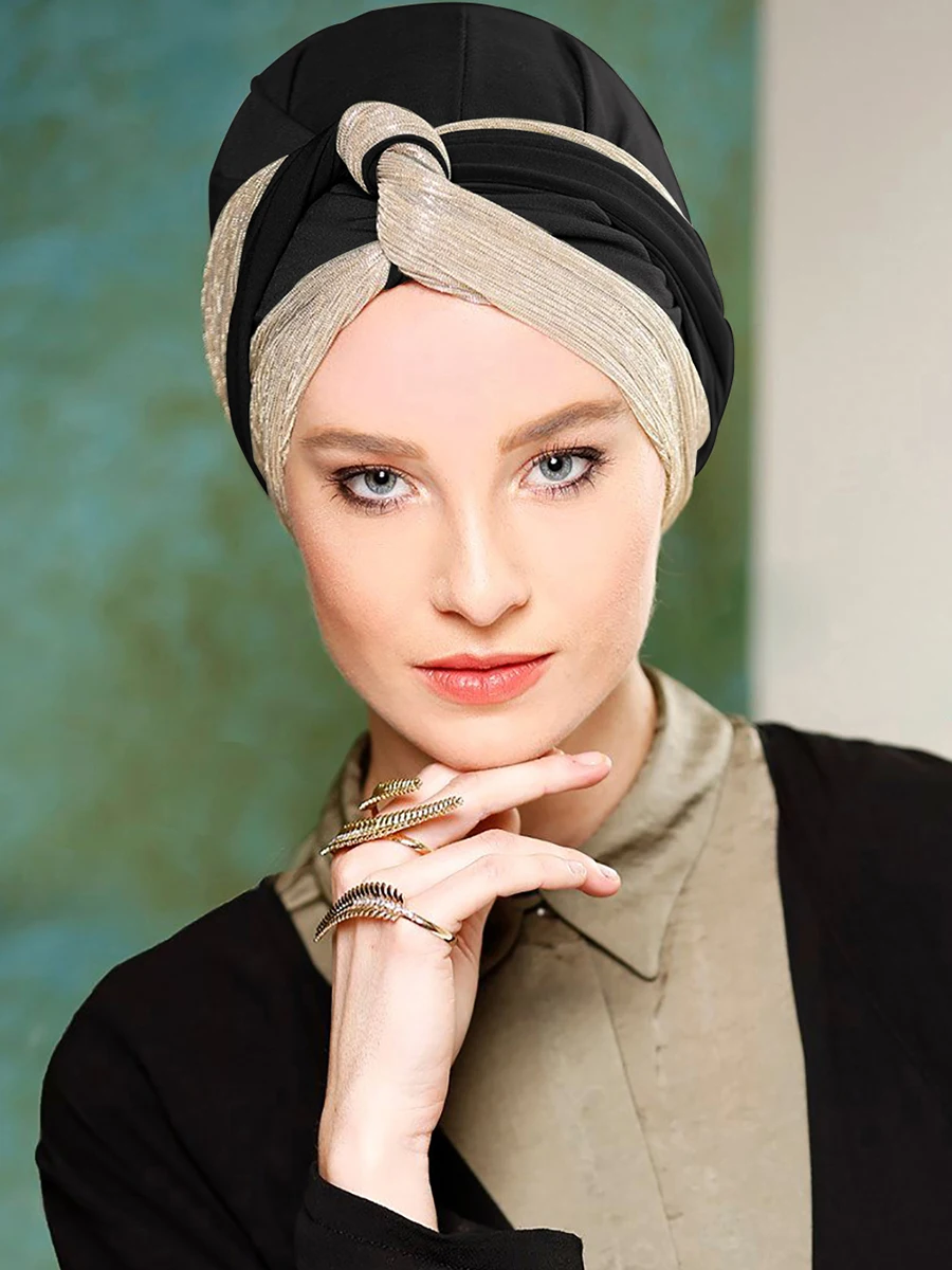 Silver Muslim Inner Hijabs Women Hijab