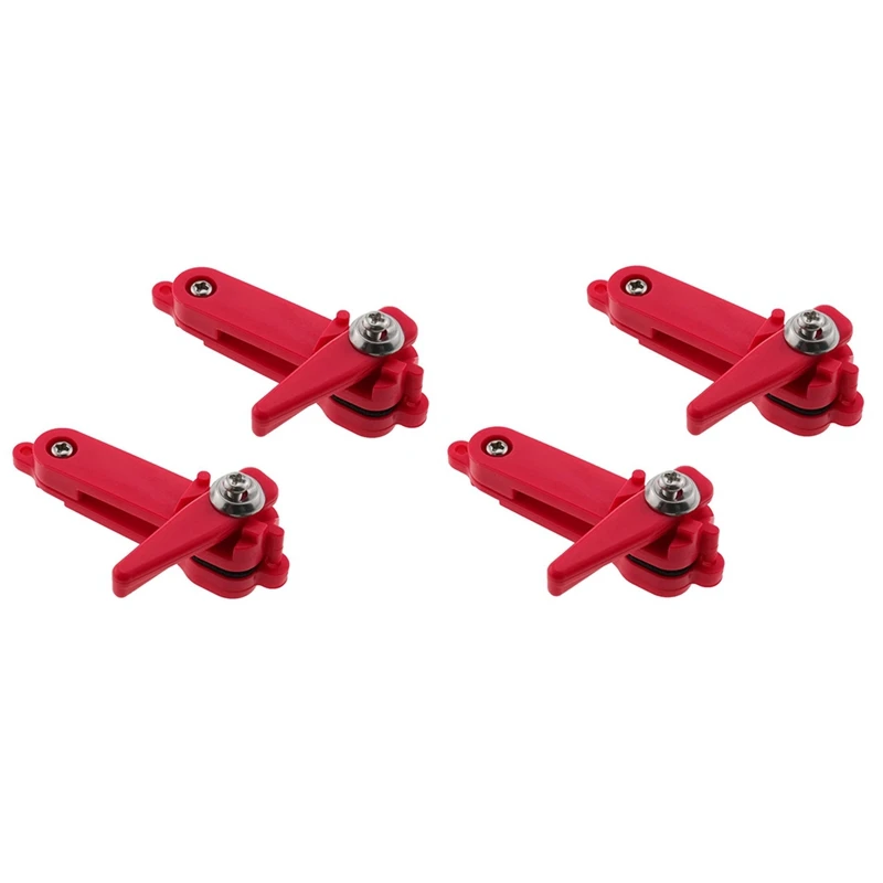 

4Pcs Tension Snap Release Clip Offshore Tackle Snap Weight Release Clips For Kites Planer Board Down Rigger Trolling