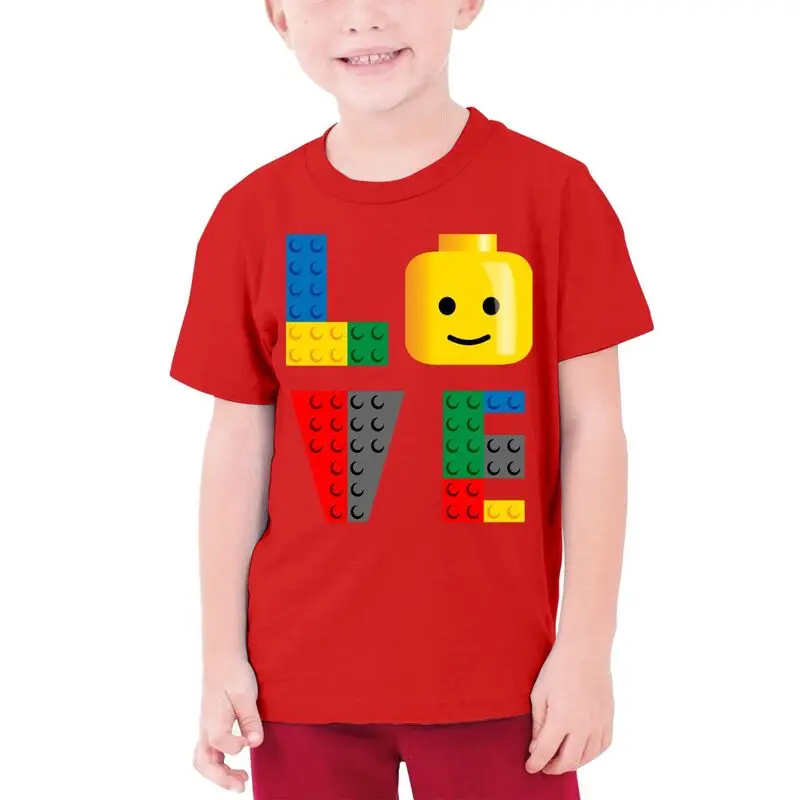 Legos Love пародия качество Детская футболка подарок унисекс новинка бестселлер -