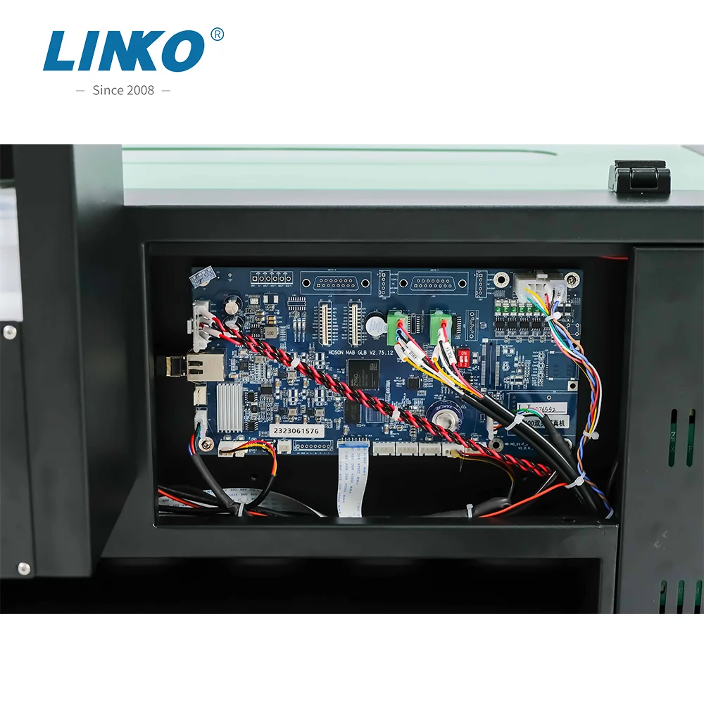 Фото LINKO L-402 Mini A3 DTF принтер новый 30 см двойной I1600/XP600 печатающая головка автоматическая печатная машина для футболок DTF с пигментными чернилами №5