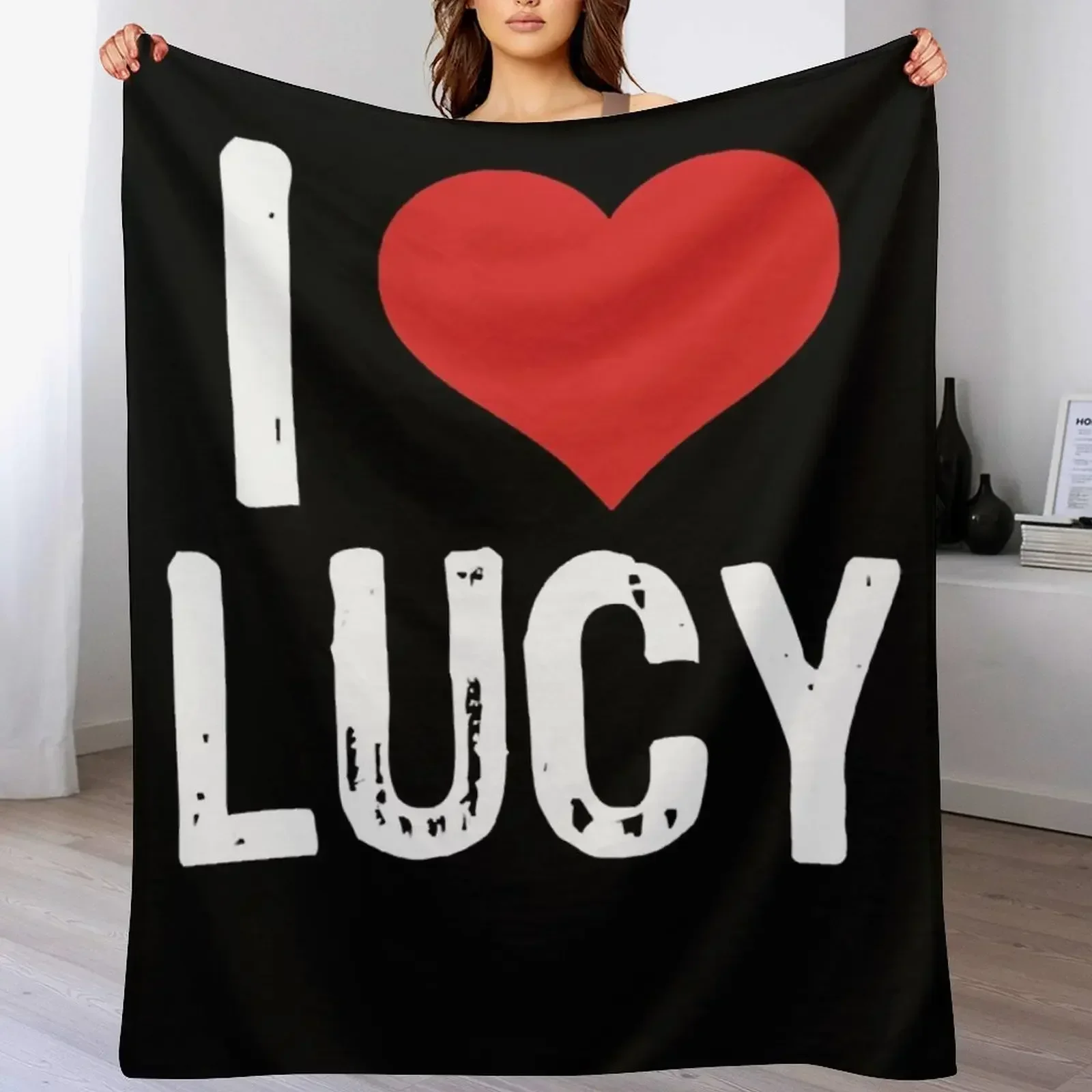 Мужское забавное одеяло I Love Lucy Have You Heard плюшевые роскошные утолщенные красивые