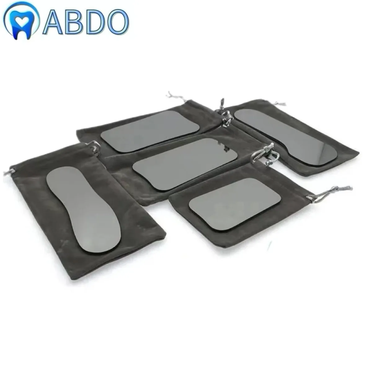 

Various Size Dental Intraoral Photographic Glass Mirror Rhodium Occlusal Orthodontic Mirrors 2-Side Reflector Tool