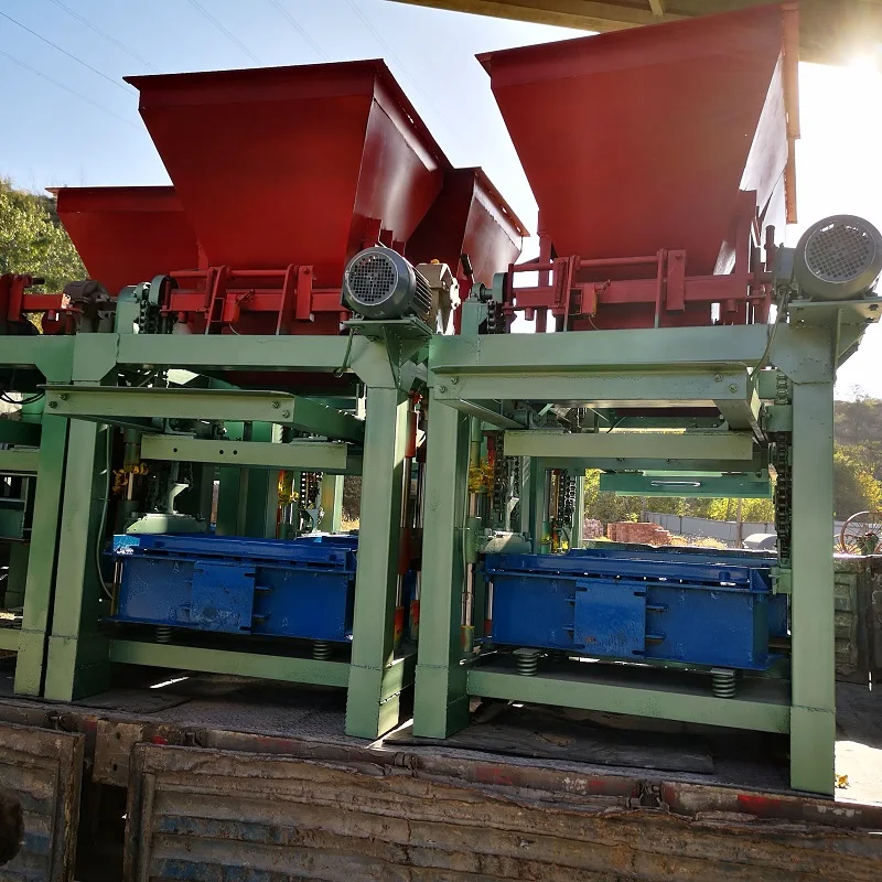 YG4-35B Полуавтоматическая машина для формования блоков с бункером Машина