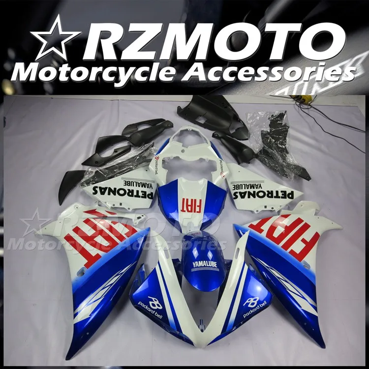 

New ABS Motorcycle Bike Whole Fairings Kit Fit for YAMAHA YZF - R1 2009 2010 2011 09 10 11 Bodywork set Red FIAT