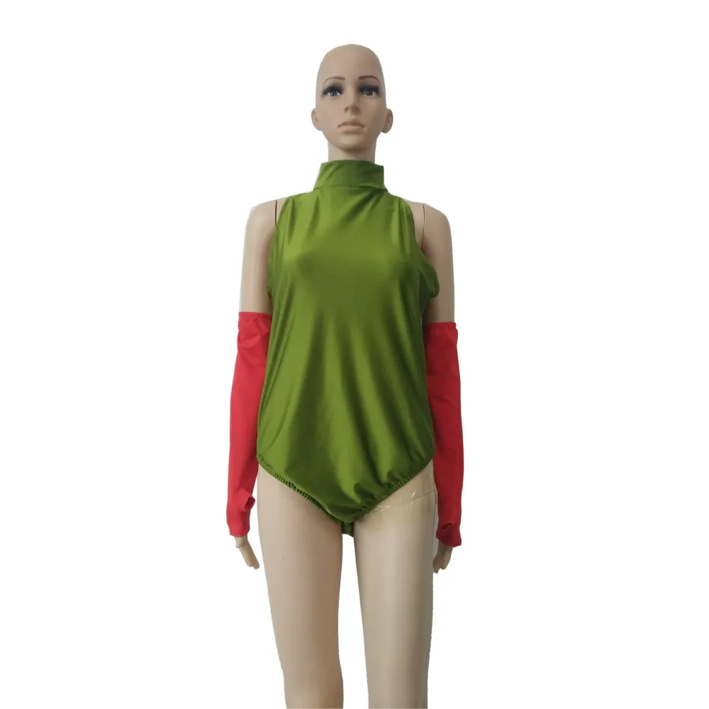 

Costumes Spandex Zentai Female Halloween Party Cosplay Suit with long gloves