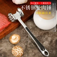 zinc alloy double sided solid one steak pork chop loose tender meat hammer kitchen gadget meat tenderizer