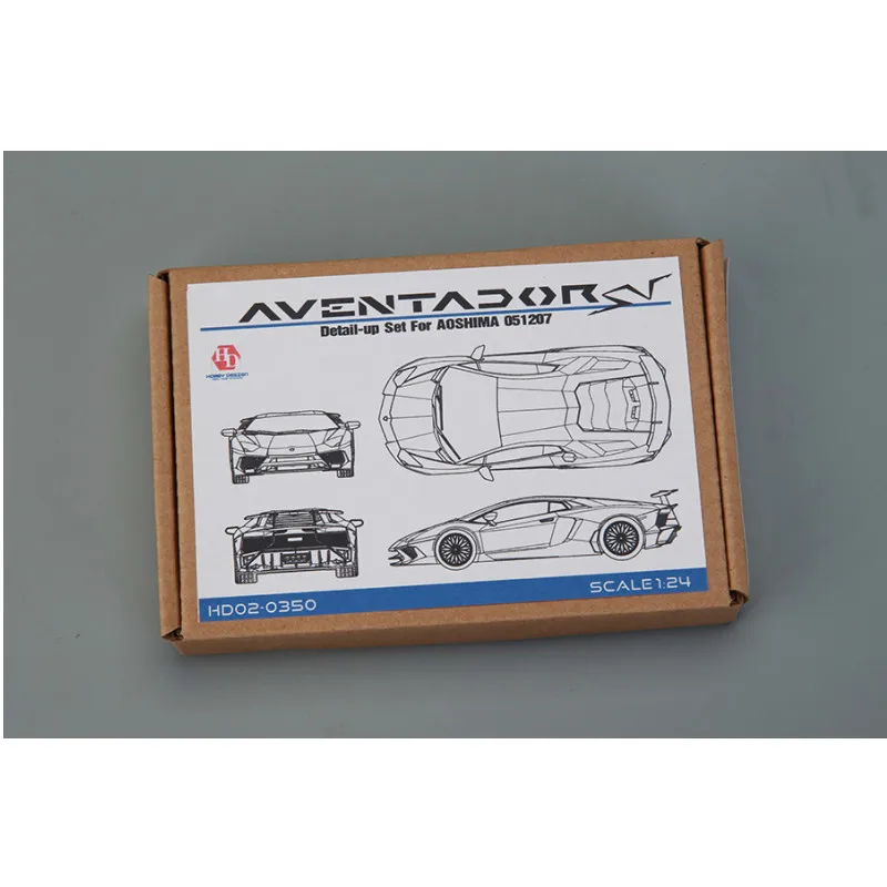 

Hobby Design 1/24 HD02-0350 Aventador SV Detail Modifications Parts For Aoshima