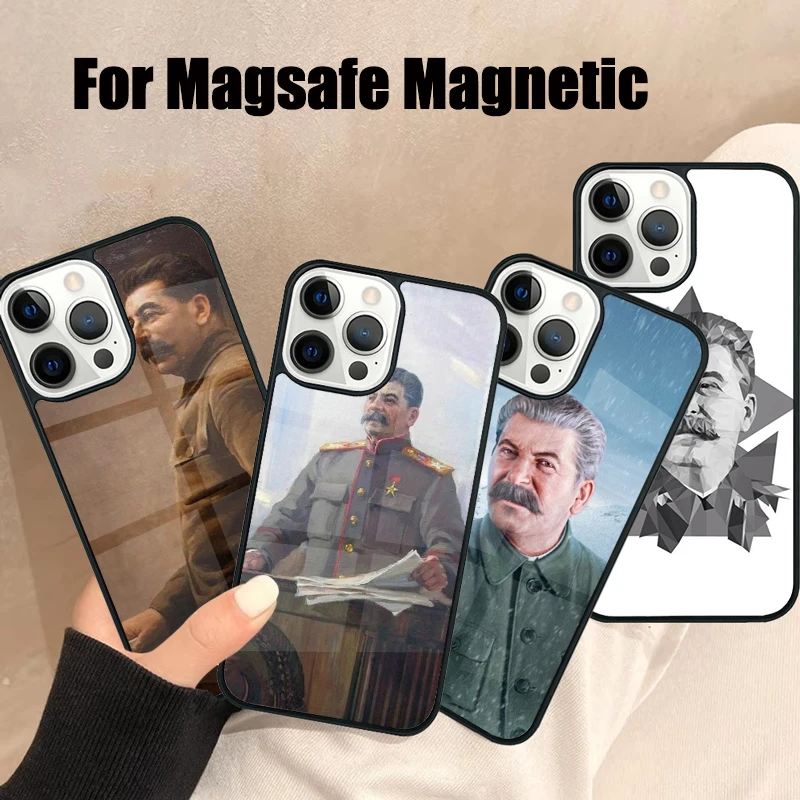 Чехол для телефона Stalin Magsafe iPhone 16 15 14 13 12 11 Pro Max Plus зеркальный беспроводной