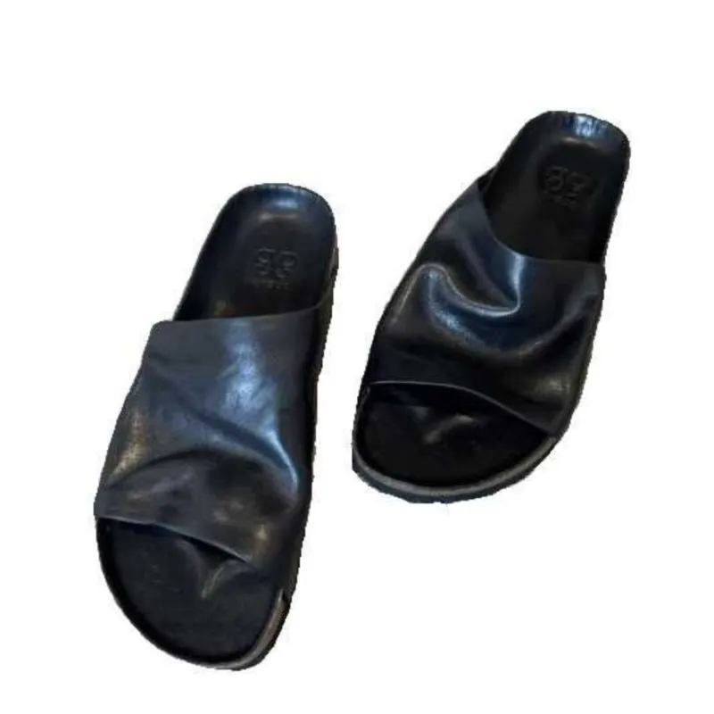 Женские тапочки Boken лето 2024 нескользящие сандалии на толстой подошве обувь для