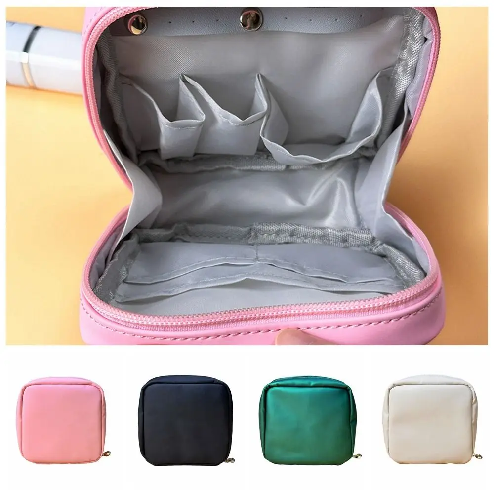 

Cosmetic Bag PU Leather Makeup Bag Cute Toiletry Organizer Large Capacity Lipstick Bag Jewelry Storage Bag Travel