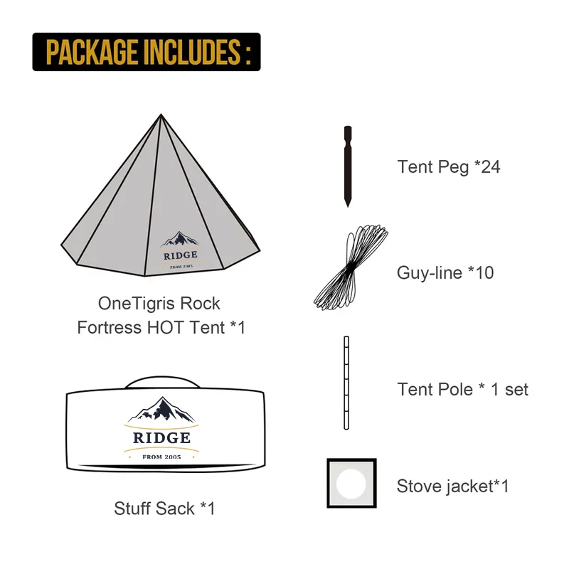 Палатка туристическая Всесезонная с защитой от ветра 4-6 человек
