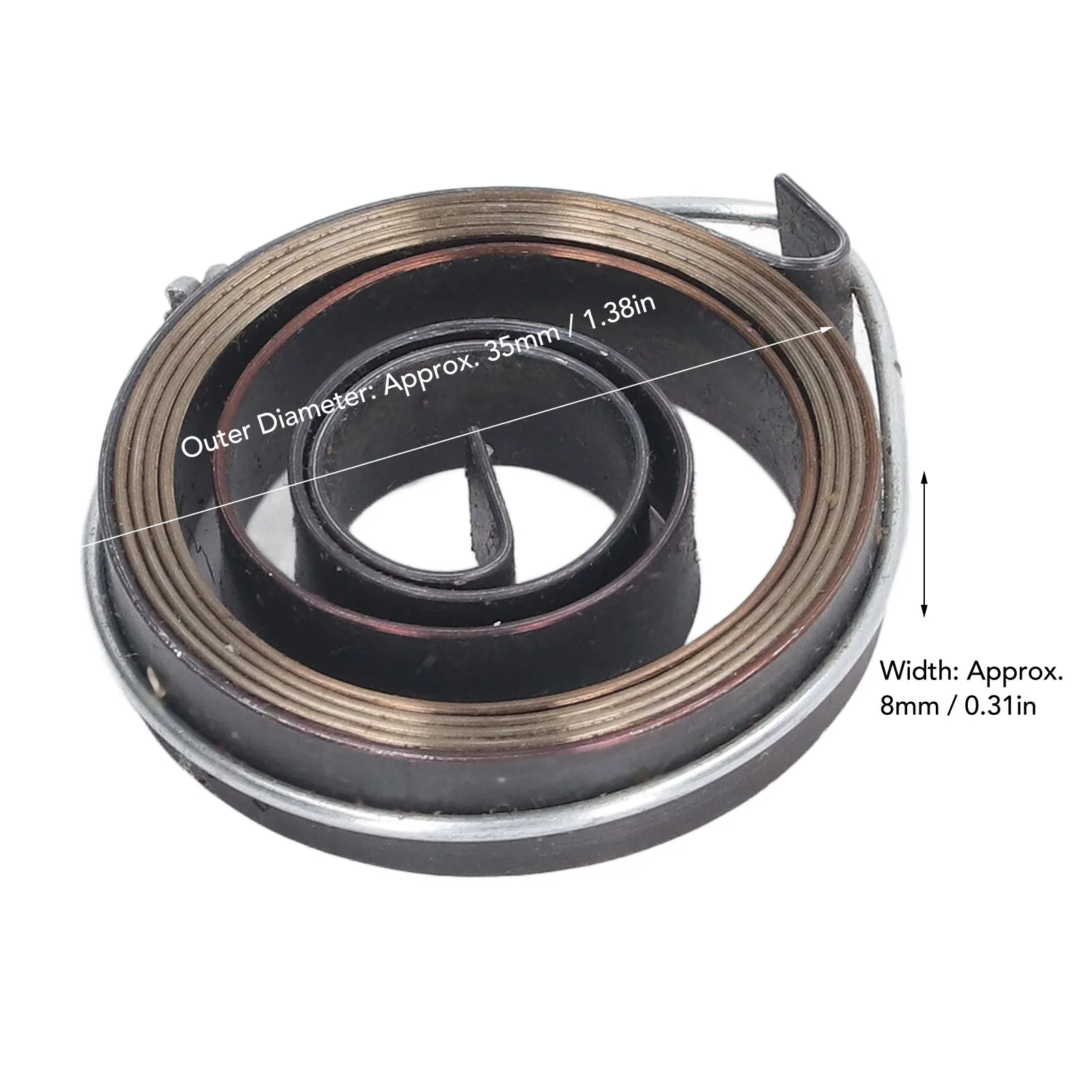 Сверлильный пресс пружина кормовая обратная катушка 8 мм ширина 35 внешний