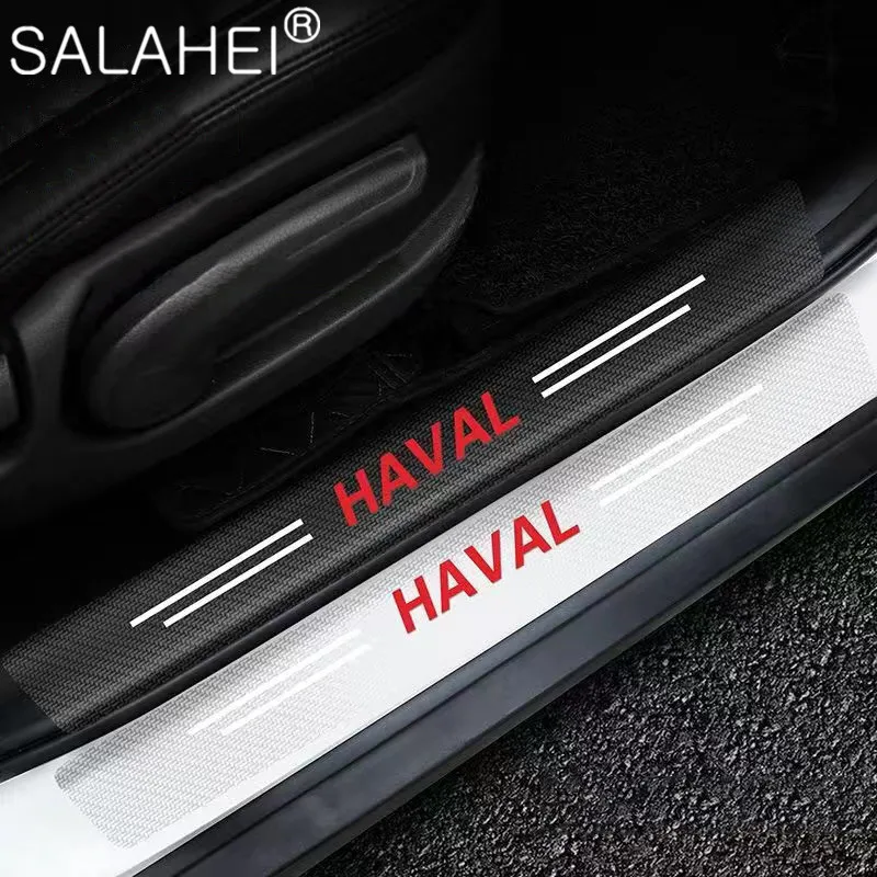

Car Threshold Stickers Door Sill Protective Strip Fit For Haval C50 H5 2021 H2 H7 H4 H9 F7 F5 Hover Jolion H1 H6 F7X Accessories