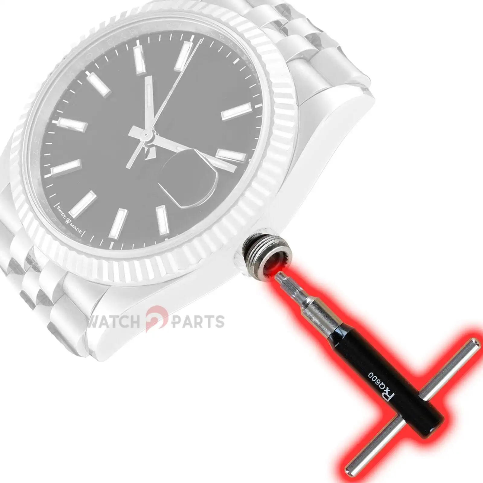 Инструмент для снятия трубки с короной часов Rolex инструменты ремонта