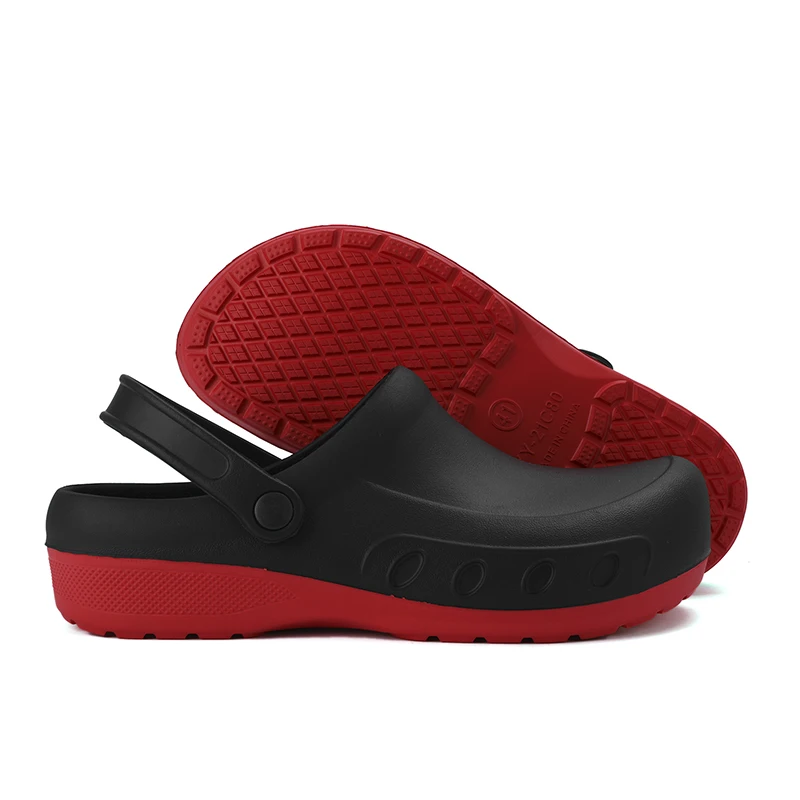 

Мужские Нескользящие сандалии Chef Shoes, удобные водонепроницаемые босоножки для сада и пляжа, на платформе, летняя обувь для кухни