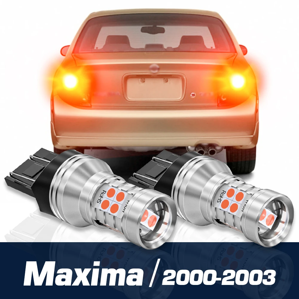 

2pcs LED Brake Light Canbus Accessories For Nissan Maxima 2000 2001 2002 2003