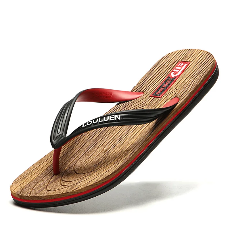 

Мужские Пляжные шлепанцы, сланцы для улицы, удобные повседневные, тапочки, лето