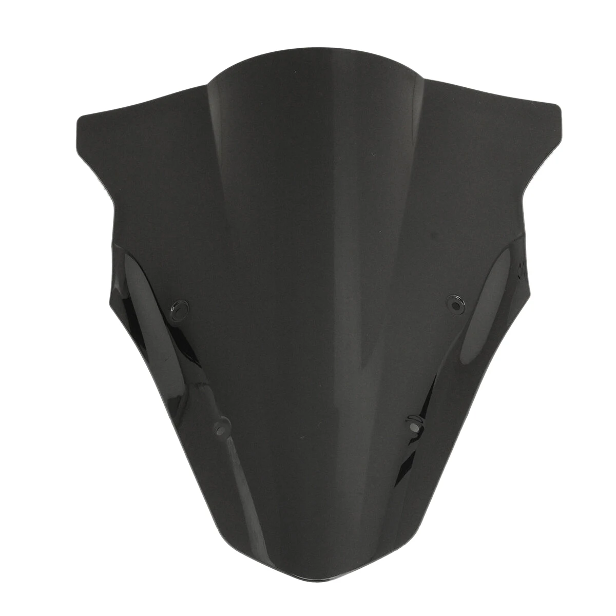 

Black Motorcycle Windshield Windscreen for 12-16 Kawasaki Ninja 650 Er6F Ex650F