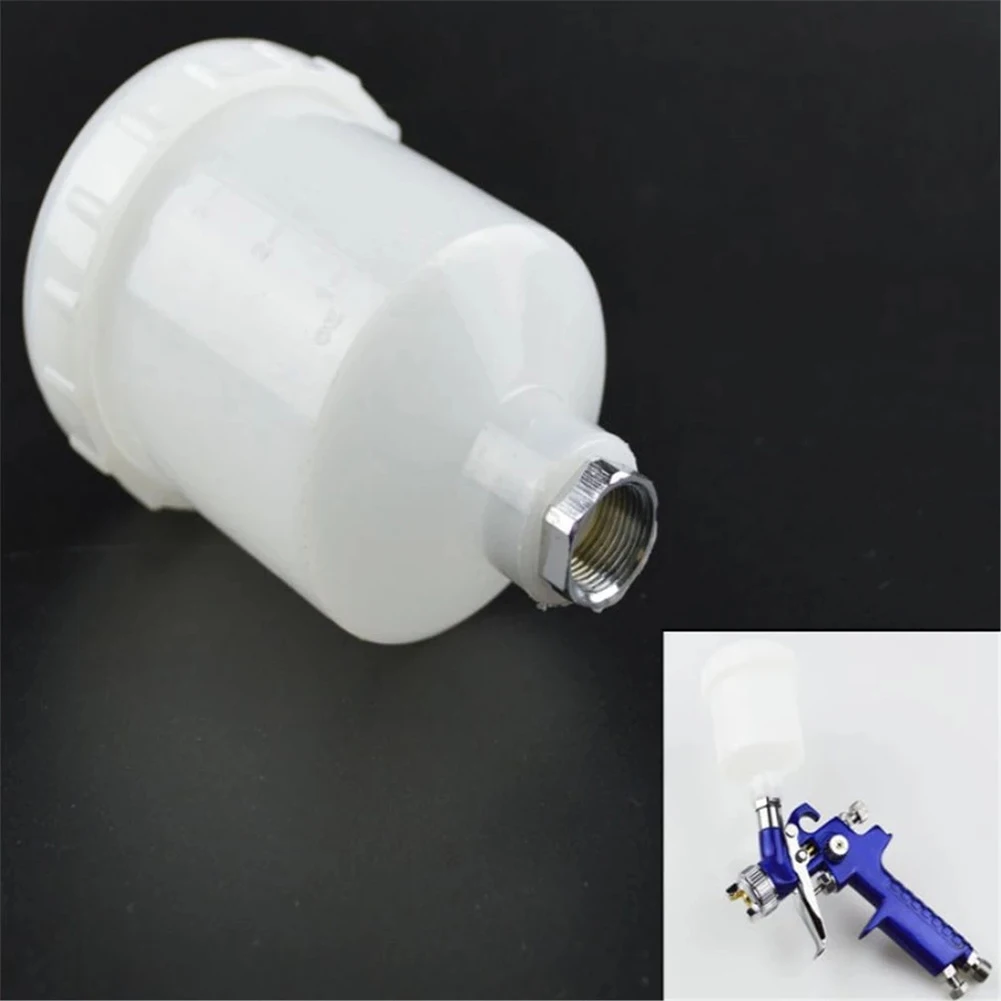 

125ml Plastic Paint For H-2000 R-100 HVLP Spray Paint Tool Sprayer Cup Manual Mini Spray Paint Cup Pot Pneumatic Tool Accessorie