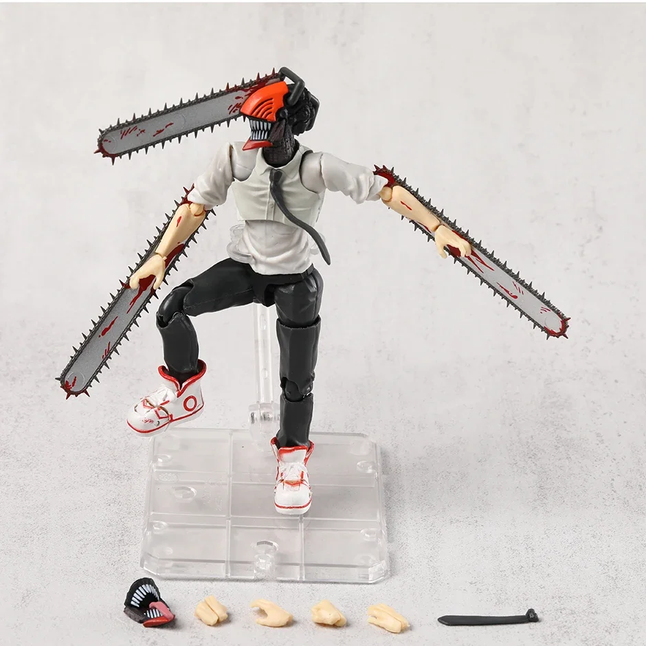 SHF Denji экшн ПВХ Коллекционная модель фигурки аниме игрушка