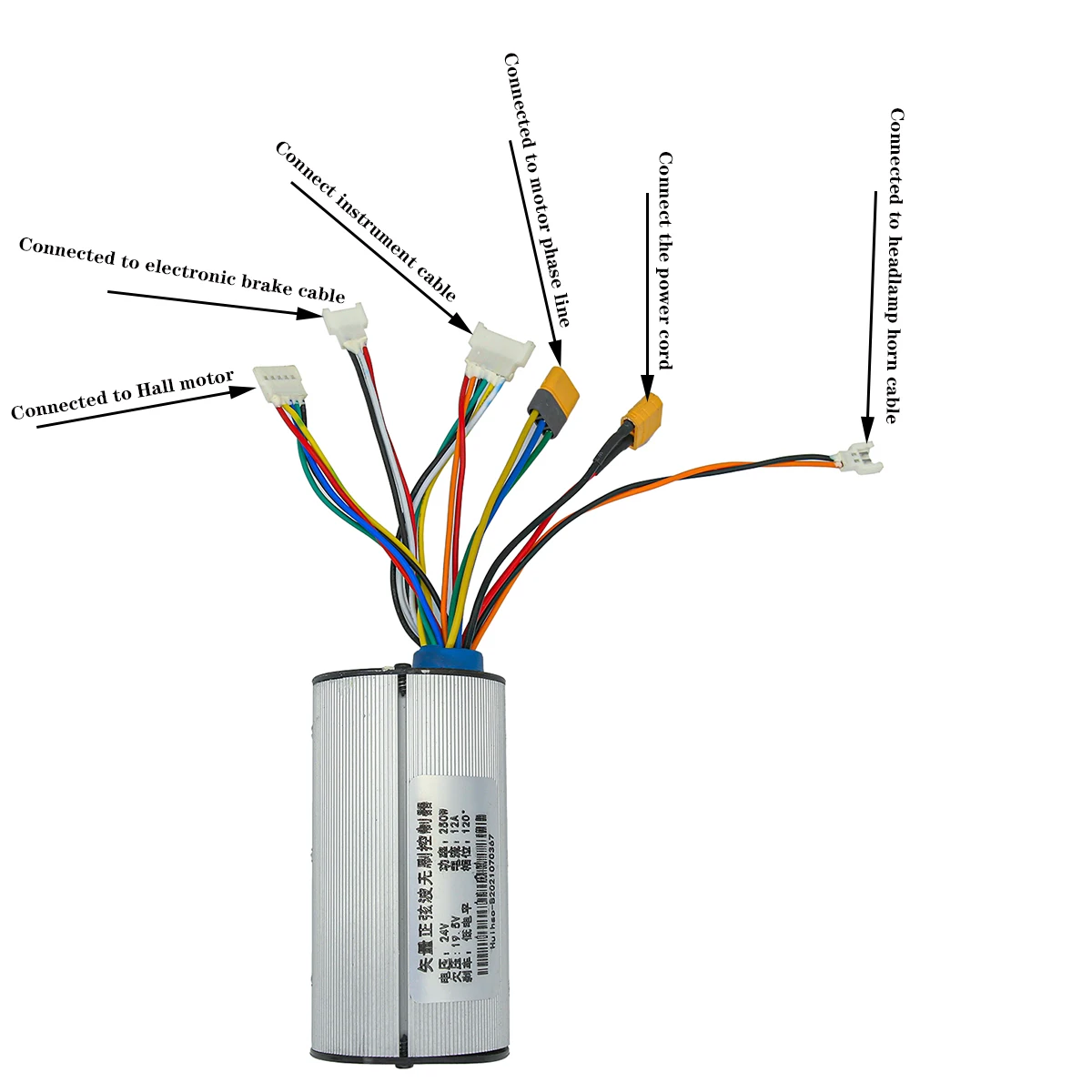 Запасная деталь для электродвигателя велосипеда 250 Вт 24 36 В |