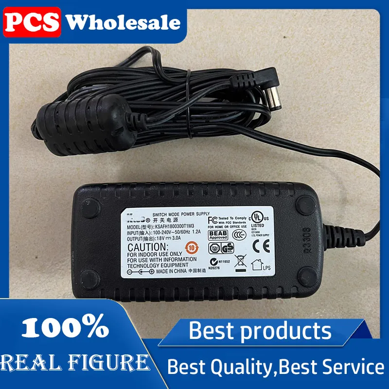 Новый оригинальный адаптер питания 18 в 3 А для аудио 18 в, мощность динамика/Защита от помех