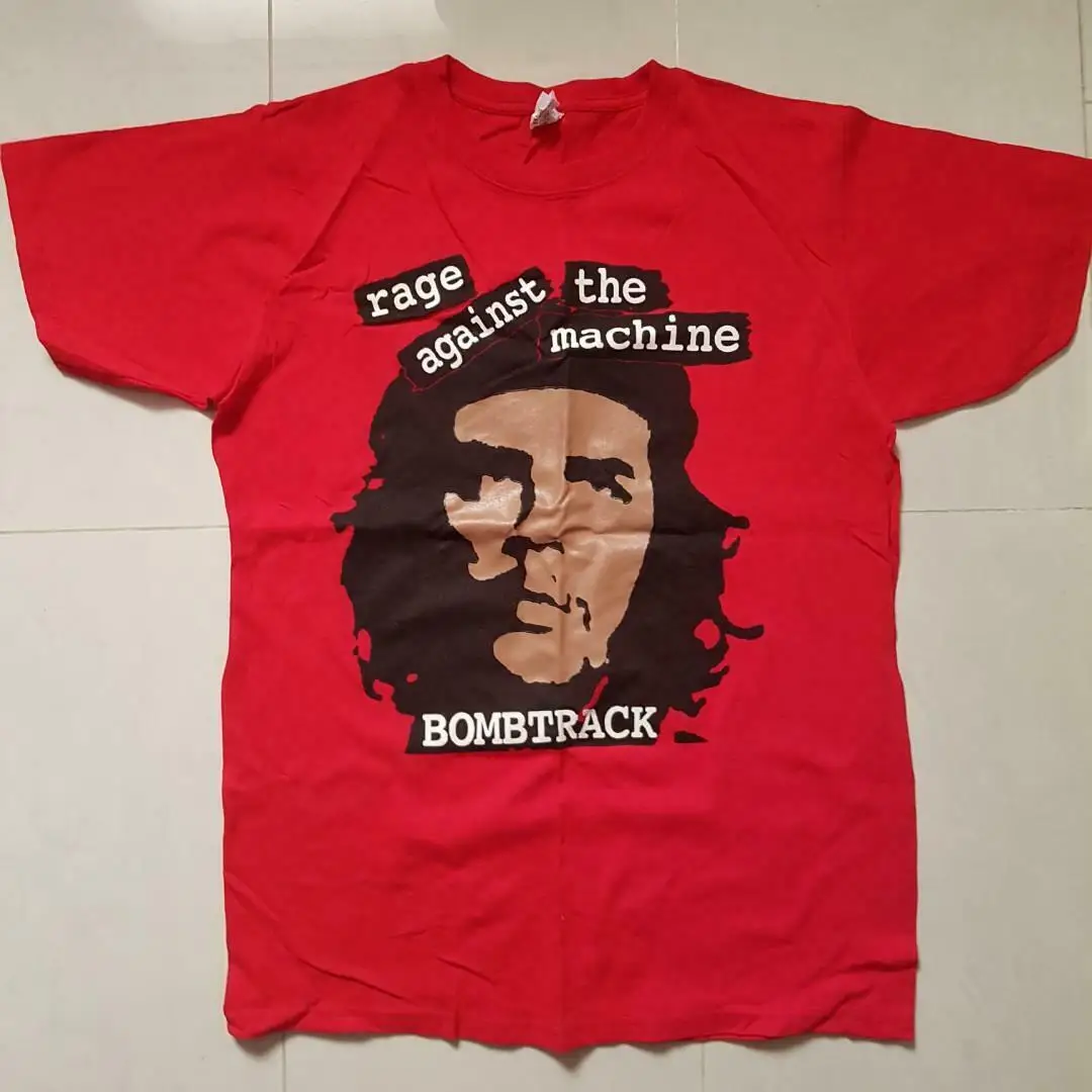 

Rage-Against-The-Machine Bombtrack T-shirt Men Vintage Reprint DA02522