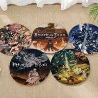 anime attack on titan tie rope seat pad household cushion soft plush chair mat winter office bar seat mat