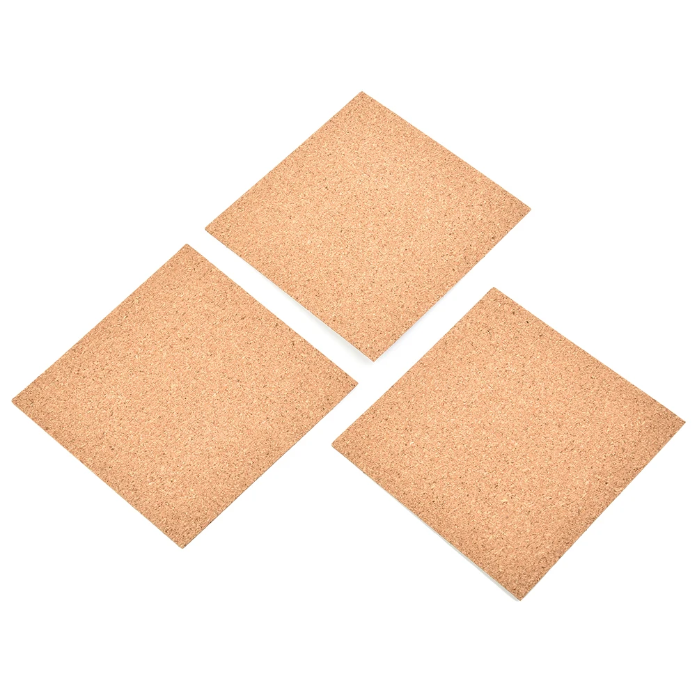 

10Pcs Cork Coasters Self-Adhesive Cup Mat Wine Drink Coffee Tea Cup Mats Table Pad For Home Office Square Round Shape Coasters