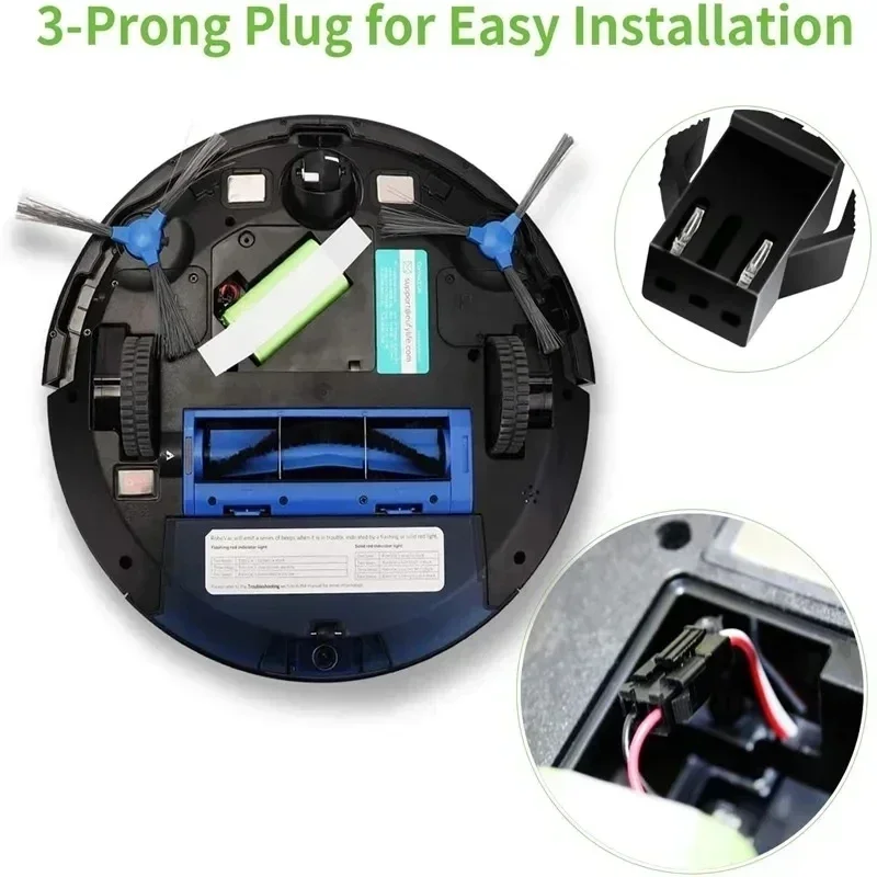 Литий-ионный аккумулятор 4S1P 14,4 В 2600 мАч для Conga Excellence 990 1090 Ecovacs Deebot N79S N79 DN622 Eufy Robovac 11 11S 12 35C X500 (art.: 3920c5ec24331) - 3920c5ec24331