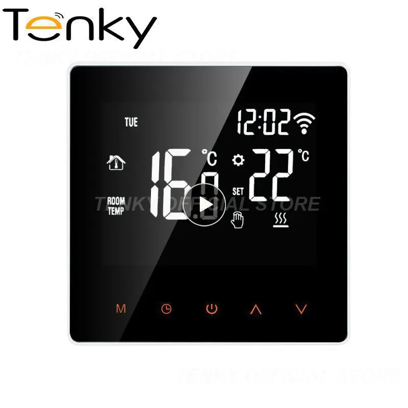 

Precise Temperature Smart Thermostat Voice Function Air Sky Controller Scratch-resistant Single-sided Design With Backlight
