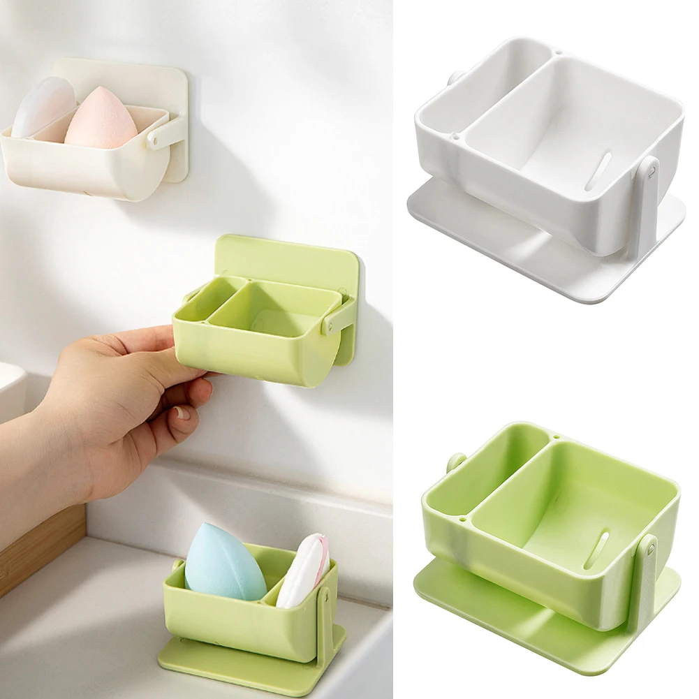 

Desktop Cosmetics Storage Box Makeup Organizer For Cotton Pads Swabs Beauty Egg Holder Bathroom Jewelry Organizer