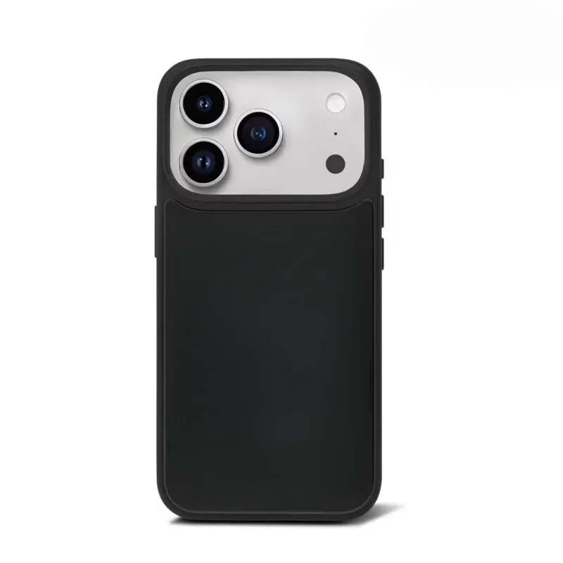 Фото Высококачественный роскошный деловой чехол для iPhone 17 Pro Max 16 15 14 13, минималистичный, из поликарбоната и алюминиевого сплава, совместимый №4