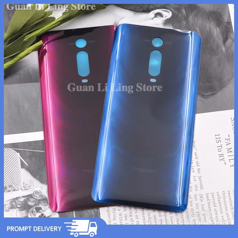 Для Redmi K20 Pro / Xiaomi Mi 9T Телефон Батарея Задняя крышка Корпус дверь Стеклянная панель